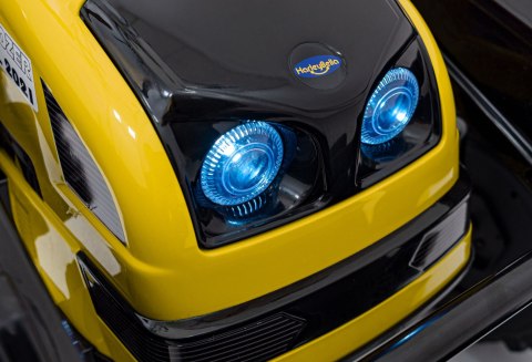 Koparka Traktor na akumulator dla dzieci Żółty + Ruchome Ramię Łyżka + Pilot + Wolny Start + Radio FM + LED Koparka Traktor na akumulator dla dzieci Żółty + Ruchome Ramię Łyżka + Pilot + Wolny Start + Radio FM + LED