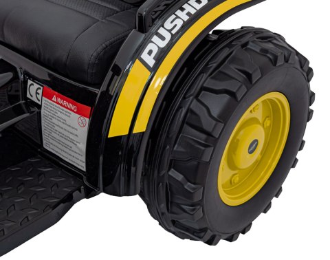 Koparka Traktor na akumulator dla dzieci Żółty + Ruchome Ramię Łyżka + Pilot + Wolny Start + Radio FM + LED Koparka Traktor na akumulator dla dzieci Żółty + Ruchome Ramię Łyżka + Pilot + Wolny Start + Radio FM + LED