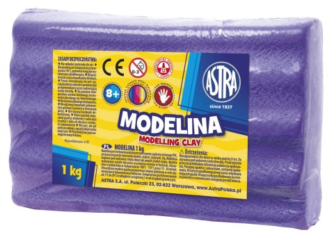 Modelina Astra 1 kg fioletowa