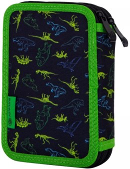 Piórnik podwójny z wyposażeniem ASTRABAG T-REX NEON, AC21