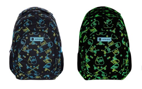 Plecak ASTRABAG NEON EFFECT SKATE, AB330 Plecak ASTRABAG NEON EFFECT SKATE, AB330