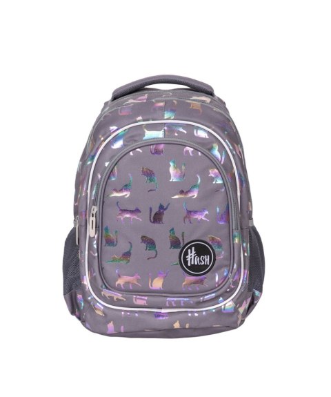 Plecak HASH HOLO EFFECT ULTRAVIOLET CATS, AB330 Plecak HASH HOLO EFFECT ULTRAVIOLET CATS, AB330