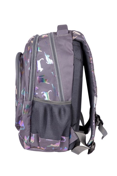 Plecak HASH HOLO EFFECT ULTRAVIOLET CATS, AB330 Plecak HASH HOLO EFFECT ULTRAVIOLET CATS, AB330