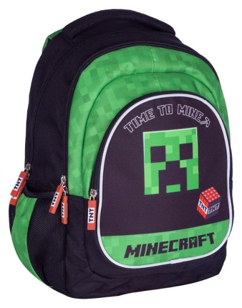 Plecak MINECRAFT TIME TO MINE, AB330 Plecak MINECRAFT TIME TO MINE, AB330