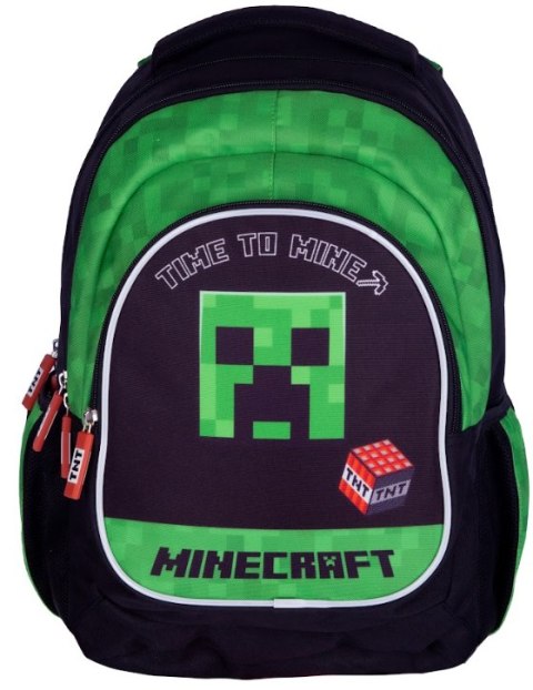Plecak MINECRAFT TIME TO MINE, AB330 Plecak MINECRAFT TIME TO MINE, AB330