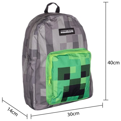 Plecak młodzieżowy MINECRAFT CREEPER Plecak młodzieżowy MINECRAFT CREEPER