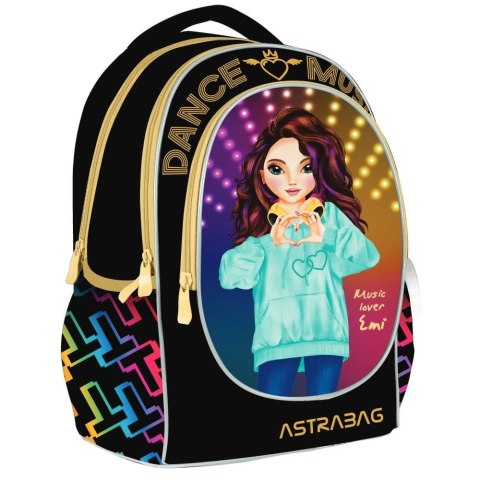 Tornister ultra lekki Ergo Back ASTRABAG TOP TEENS EMI, AB340