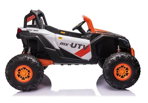 Auto na Akumulator Buggy UTV-MX Pomarańczowo-Biały Auto na Akumulator Buggy UTV-MX Pomarańczowo-Biały