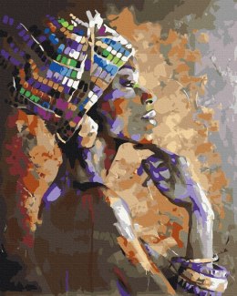 Malowanie po numerach 40x50cm ASTRA ARTEA - Afrykańska dusza