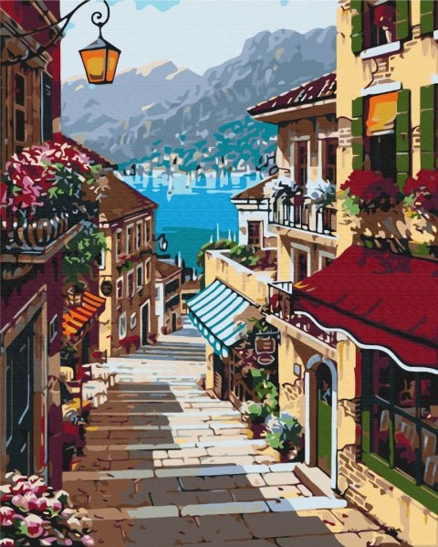 Malowanie po numerach 40x50cm ASTRA ARTEA - Słoneczna riwiera Malowanie po numerach 40x50cm ASTRA ARTEA - Słoneczna riwiera