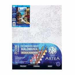 Malowanie po numerach 40x50cm ASTRA ARTEA - Słoneczna riwiera