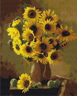 Malowanie po numerach 40x50cm ASTRA ARTEA - Słoneczniki
