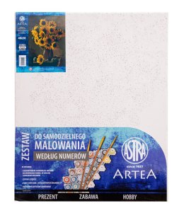 Malowanie po numerach 40x50cm ASTRA ARTEA - Słoneczniki