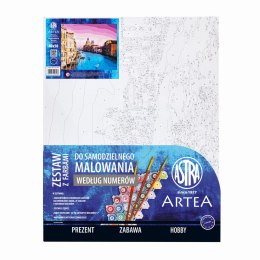 Malowanie po numerach 40x50cm ASTRA ARTEA - Wenecki pejzaż