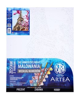 Malowanie po numerach 40x50cm ASTRA ARTEA - Wieża Eiffla