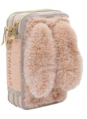 Piórnik JUMBO potrójny z wyposażeniem ASTRABAG FLUFFY BUNNY, AC31