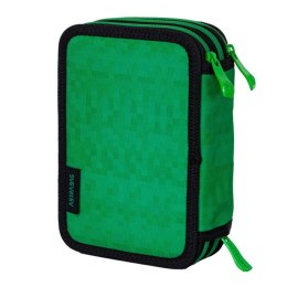 Piórnik JUMBO potrójny z wyposażeniem ASTRABAG PIXEL HERO, AC31