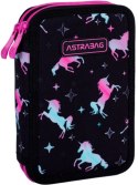 Piórnik podwójny z wyposażeniem ASTRABAG UNICORN SQUAD, AC21