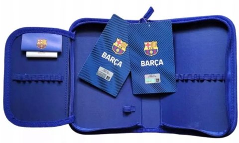 Piórnik pojedynczy bez wyposażenia FC BARCELONA - mix wzorów Piórnik pojedynczy bez wyposażenia FC BARCELONA - mix wzorów