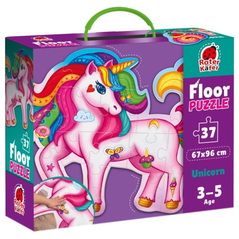RK7010-03 Puzzle podlogowe. Magiczny jednorozec RK7010-03 Puzzle podlogowe. Magiczny jednorozec