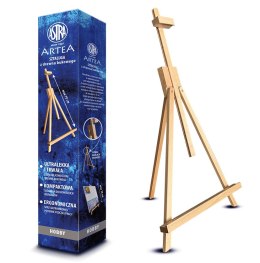 Sztaluga z drewna bukowego do podobrazi ARTEA - wysokość do 70 cm.