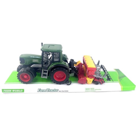 TRAKTOR Z MASZYNĄ POD KLOSZEM TRAKTOR Z MASZYNĄ POD KLOSZEM