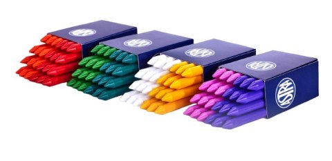Zestaw kredek woskowych Astra 12 kol x 12 szt - 144 sztuki Zestaw kredek woskowych Astra 12 kol x 12 szt - 144 sztuki