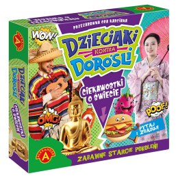 DZIECIAKI KONTRA DOROŚLI
- CIEKAWOSTKI O ŚWIECIE