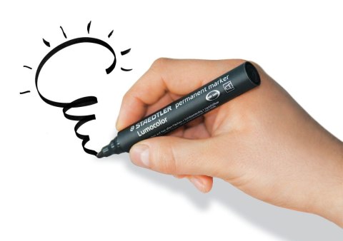 Marker Lumocolor wodoodporny okrągły 8 kol. w etui box Staedtler Marker Lumocolor wodoodporny okrągły 8 kol. w etui box Staedtler