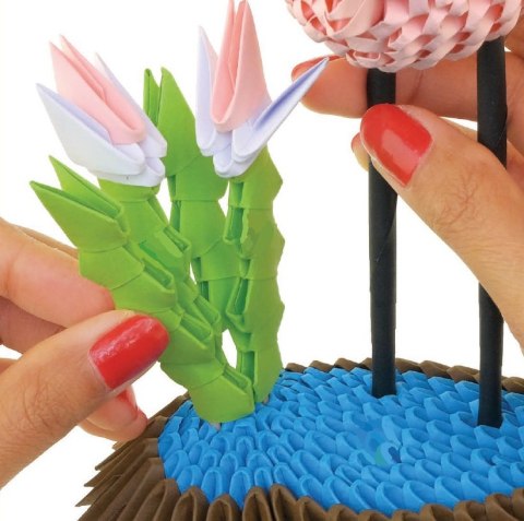 ORIGAMI 3D - Flaming ORIGAMI 3D - Flaming