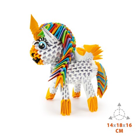 ORIGAMI 3D - JEDNOROŻEC ORIGAMI 3D - JEDNOROŻEC
