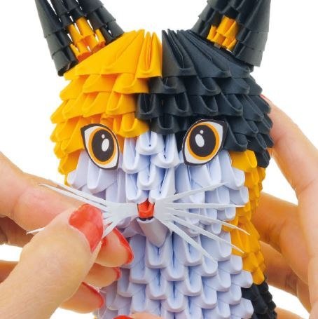 ORIGAMI 3D - KOT ORIGAMI 3D - KOT
