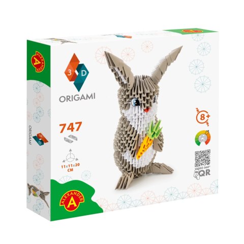 ORIGAMI 3D - KRÓLIK ORIGAMI 3D - KRÓLIK