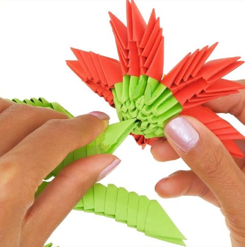 ORIGAMI 3D - KWIATY ORIGAMI 3D - KWIATY