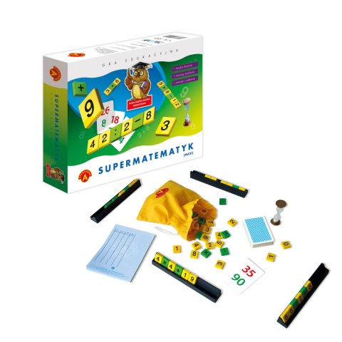 Sowa Mądra Głowa - Supermatematyk Maxi Sowa Mądra Głowa - Supermatematyk Maxi