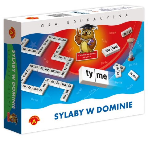 Sowa Mądra Głowa - Sylaby w Dominie Sowa Mądra Głowa - Sylaby w Dominie