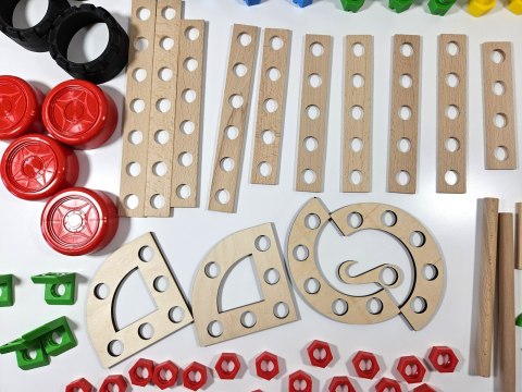Zabawka konstrukcyjna Mały Konstruktor Junior 125 el./CONSTRUCTOR JUNIOR 125 EL. Zabawka konstrukcyjna Mały Konstruktor Junior 125 el./CONSTRUCTOR JUNIOR 125 EL.