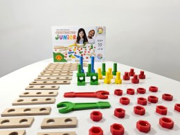 Zabawka konstrukcyjna Mały Konstruktor Junior 50 el/ CONSTRUCTOR JUNIOR 50 El.