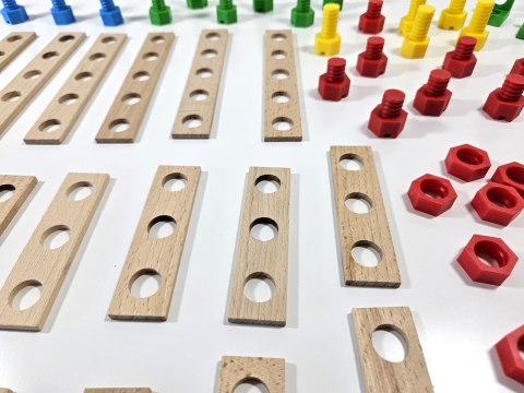 Zabawka konstrukcyjna Mały Konstruktor Junior 75 el/ CONSTRUCTOR JUNIOR 75 El. Zabawka konstrukcyjna Mały Konstruktor Junior 75 el/ CONSTRUCTOR JUNIOR 75 El.