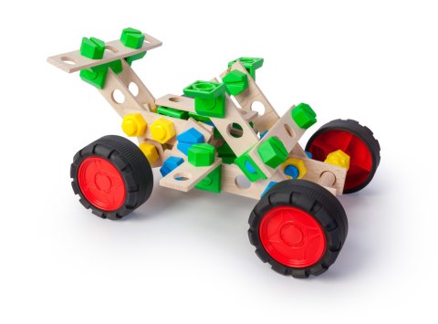Zabawka konstrukcyjna Mały Konstruktor Junior/CONSTRUCTOR JUNIOR 3 in 1 BUGGY Zabawka konstrukcyjna Mały Konstruktor Junior/CONSTRUCTOR JUNIOR 3 in 1 BUGGY