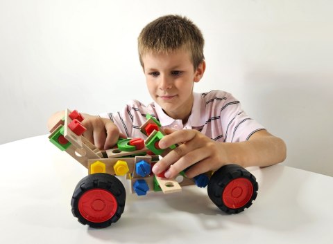 Zabawka konstrukcyjna Mały Konstruktor Junior/CONSTRUCTOR JUNIOR 3 in 1 BUGGY Zabawka konstrukcyjna Mały Konstruktor Junior/CONSTRUCTOR JUNIOR 3 in 1 BUGGY