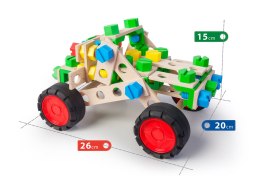 Zabawka konstrukcyjna Mały Konstruktor Junior/CONSTRUCTOR JUNIOR 3 in 1 OFF ROAD VEHICLE