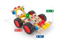 Zabawka konstrukcyjna Mały Konstruktor Junior/CONSTRUCTOR JUNIOR 3 in 1 PULL TRUCK