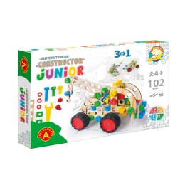 Zabawka konstrukcyjna Mały Konstruktor Junior/CONSTRUCTOR JUNIOR 3 in 1 SPORTSCAR