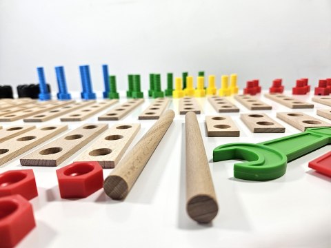 Zabawka konstrukcyjna Mały Konstruktor Junior/CONSTRUCTOR JUNIOR 3 in 1 SPORTSCAR Zabawka konstrukcyjna Mały Konstruktor Junior/CONSTRUCTOR JUNIOR 3 in 1 SPORTSCAR