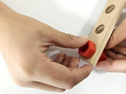 Zabawka konstrukcyjna Mały Konstruktor Junior/CONSTRUCTOR JUNIOR 3 in 1 SPORTSCAR Zabawka konstrukcyjna Mały Konstruktor Junior/CONSTRUCTOR JUNIOR 3 in 1 SPORTSCAR