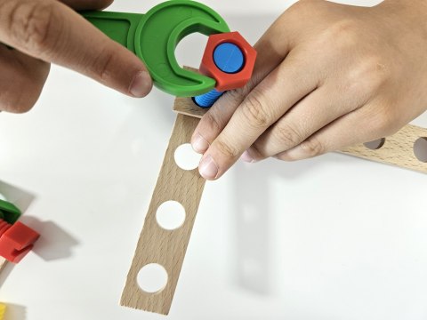 Zabawka konstrukcyjna Mały Konstruktor Junior/CONSTRUCTOR JUNIOR 3 in 1 SPORTSCAR Zabawka konstrukcyjna Mały Konstruktor Junior/CONSTRUCTOR JUNIOR 3 in 1 SPORTSCAR