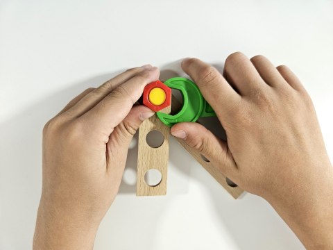 Zabawka konstrukcyjna Mały Konstruktor Junior/CONSTRUCTOR JUNIOR 3 in 1 SPORTSCAR Zabawka konstrukcyjna Mały Konstruktor Junior/CONSTRUCTOR JUNIOR 3 in 1 SPORTSCAR