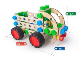 Zabawka konstrukcyjna Mały Konstruktor Junior/CONSTRUCTOR JUNIOR 3 in 1 TRUCK