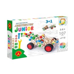 Zabawka konstrukcyjna Mały Konstruktor Junior/CONSTRUCTOR JUNIOR 3 in 1 TRUCK